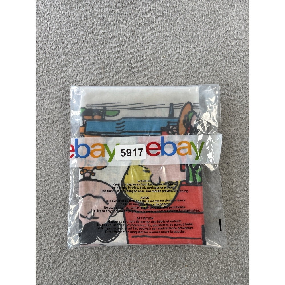 VTG 1971 Charlie Brown Pillowcase Peanuts Happiness is Being One Of The Gang - Picture 10 of 10